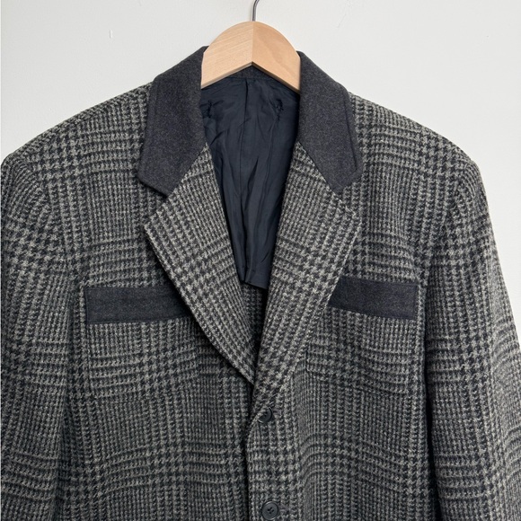 Comme des Garçons Wool Plaid Jacket – Archive Style – Japan Avant-Garde - Picture 2 of 9